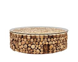 48 or 55 glass top not included. Occassional Tables Osimo Driftwood With Glass Top Modern Round Coffee Table Mh2g