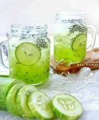 Minuman berbahan dasar cucumber queen. Segerr Menu Takjil Asam Manis Es Timun Serut Minuman Khas Aceh