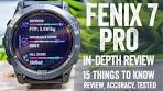 Garmin Fenix 7 Pro In-Depth Review: Clever Upgrades! - YouTube