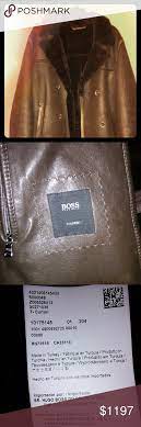 Hugo Boss Genuine Shearling Jacket Hugo Boss Shearling Jacket Shearling
