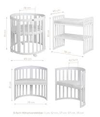 Wie macht man eigentlich runde ecken aus vollholz? Babybett Smartgrow 7in1 Inklusive Bettset