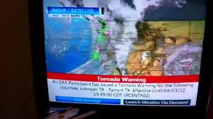 Around 10:30 a.m., severe weather team 2 saw a strong debris signature on radar, which means a tornado was likely on the ground in southwest atlanta. Real Eas 442 Tornado Warning On Tv Youtube