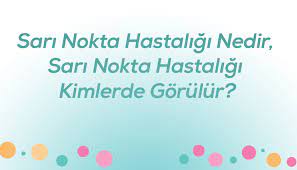 Sari Nokta Hastaligi Tibbi Adi Makula Dejenerasyonudur Makula Gozde Bulunan Ve Detaylarin Algilanmasini Saglayan Bolgedir Nokta Tibbi Saglikli Yasam