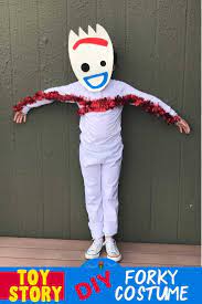Diy Toy Story Forky Costume Toy Story Halloween Costume Toy Story Costumes Disney Costumes Diy