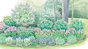 Garden Plans For Sun Garden Plans For Shade Deer Resistant Gardens Easy Care Flower Ga In 2020 Deer Resistant Garden Deer Resistant Perennials Deer Resistant Plants