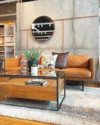 Luxe Living Featuring The Brooklyn Sofa And The Industrial Storage Coffee Table West Elm Villa Mid Century Modern Living Room Living Room Modern Home Decor