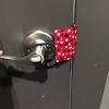 Adding locks to your closet doors can help safeguard your belongings. 1