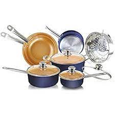 batterie de cuisine 11 pcs batterie de cuisine a induction antiadhesive batterie de cuisine en ceramique lave vaissel cuisine cuivre casserole inox vaisselle