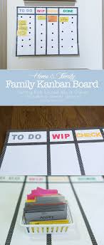 Family Kanban Board Becoming An Agile Household Chore