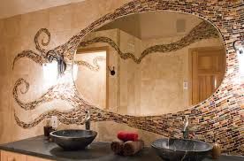 Mirror tiles are fun to use and can be purchased at most home improvement and craft stores. Top Uses For Mosaic Tiles Around The House