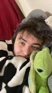 Stuffed animals left at Tinker Nature Park