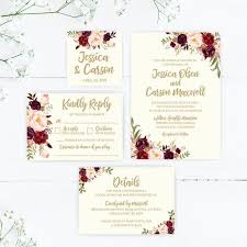 Online invitations, event ticketing & rsvp management. Wedding Invitations With Rsvp Online Wedding Invitations Etsy