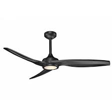 Minka Ceiling Fan Co Anzani 50 In Black Indoor Ceiling Fan With Light Kit And Remote 3 Blade Lowes Com In 2020 Ceiling Fan With Light Ceiling Fan Fan Light