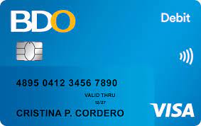 Gold credit card credit cards fnb. Bdo Emv Debit Card Bdo Unibank Inc