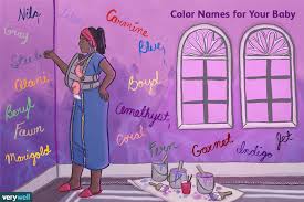 100 Color Baby Names Meanings Origins