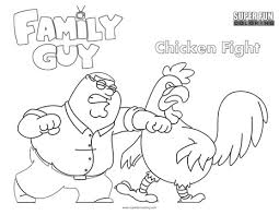 Browse hundreds of printable coloring pages that will keep your little ones busy for hours. Chicken Fight Family Guy Coloring Page Super Fun Coloring