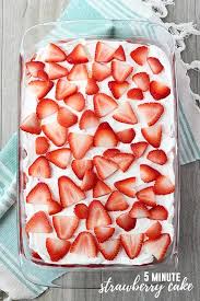 Satisfy a sweet tooth with our yummy dessert recipes. Five Minute Strawberry Dessert One Sweet Appetite