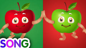 Apple Song Single Learn Fruits For Kids Educational Learning Songs Nursery Rhymes Chuchutv Youtube Fruits For Kids Apple Song Rhymes For Kids