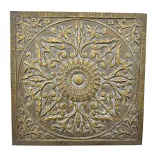 Three Hands Square Medallion Wall Art Multicolor Medallion Wall Art Grey Wall Art Metal Wall Art