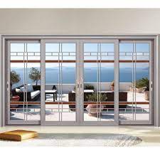 Maybe you would like to learn more about one of these? China Gray Aluminium Frame 4 Panel Elegant And Graceful Tempered Glass Door Sliding China Glass Door Sliding Tempered Glass Sliding Door