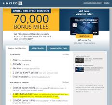 Earn 25% back on in flight purchases. Offer Ends Tomorrow Earn Up To 78 000 Miles With Targeted Offer From Chase United Card Milevalue