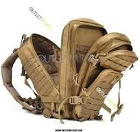 Zaino Mlitare 50 Litri Assault Pack Coyote TAN