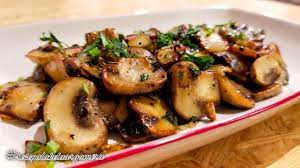 Tumis Jamur Kancing Bawang Putih Simple Tapi Enak Youtube