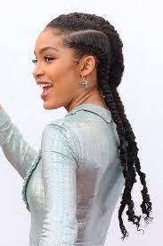 Grownish Yara Shahidi On Representation Cinderella Wasn T Made To Look Like Me Femestella Cool Braid Hairstyles Natural Hair Styles Braided Hairstyles