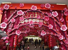 Even now, in contrast to my sister who currently lives in a diverse city and has traveled to asia several times. Hong Kong Chinese New Year Decorations Chinese New Year Decorations Chinese New Year Flower New Years Decorations