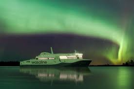Wasaline is a shipping company transporting passengers and freight across kvarken on daily basis, the journey takes 4,5 hours. Wasaline Bringt Aurora Botnia Ins Wasser Hansa International Maritime Journal