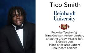 Coffee High School held a celebration event this morning for four Trojans  who will be playing college football next fall. Jyarius Carter signed to  play with the University of West Georgia Wolves