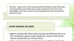 Bermakna tengah , da n menjadi istil ah berda sarkan hal di atas maka dapat ditarik kesim pulan bahwa islam. Ctu 151 Bab 1 Islam Sebagai Al Din Text Book Cute766