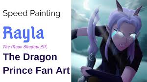 Time Lapse Rayla The Moon Shadow Elf The Dragon Prince Fanart Youtube ✨ new in my webshop: time lapse rayla the moon shadow elf the dragon prince fanart