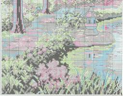 программа для перевода изображения в схему для вышивки крестом Shema Vyshivki Japanese Garden Dimensions 3 Iz 4 Cvety Vyshitye Krestikom Uzory Dlya Vyshivki Krestikom Vyshivanie Krestikom