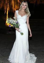 Resultado de imagem para vestido de noiva das famosas