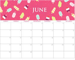 Free June 2020 Cute Calendar In 2020 Cute Calendar Calendar Monthly Calendar Template