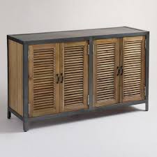 Double Shutter Doors Holbrook Sideboard Industrie Mobel Side Board Beleuchtung Fur Zuhause