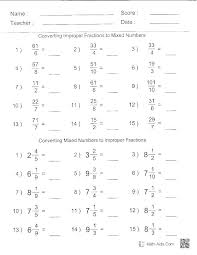 18 Complex Fraction Worksheet 7th Grade Improper Fractions Fractions Worksheets Math Fractions Worksheets