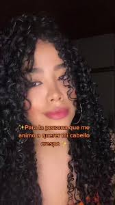 Amor por mi cabello crespo ✨