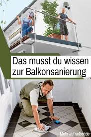 Platzt Der Bodenbelag Auf Dem Balkon Ab Sind Fug Mit Bildern Sanierung Dachbalkon Balkonboden