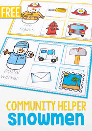 Winter Community Helpers Activities For Preschool Life Over Cs