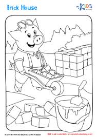 More fairy tales coloring sheets and pictures for kids. The Three Little Pigs Coloring Pages 10 Printables