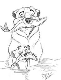 Brothers By Tehchan On Deviantart Disney Concept Art Easy Disney Drawings Bear Drawing