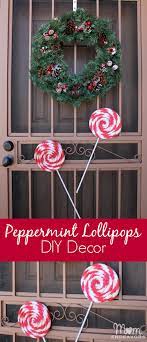 Saw these beautiful christmas decorations at suntec city, could not resist taking photos of them. Diy Peppermint Lollipops Christmas Decor Mom Endeavors