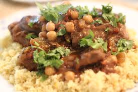 If you are looking for a deep, flavorful hot dish to help you escape the cold weather (for even just a few minutes) this spiced moroccan chicken with prunes and olives will provide you with the delicious diversion! Lamb Tagine With Chickpeas And Cilantro Lisa And Frances Cook