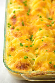 Cheesy Au Gratin Potatoes Recipe Life Made Simple