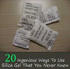 20 Ingenious Ways To Use Silica Gel That You Never Knew Silica Gel Silica Gel Uses Silica