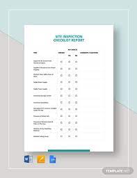 Vehicle inspection reports vehicle inspection forms. 22 Inspection Checklist Templates Word Pdf Google Docs Apple Pages Free Premium Templates