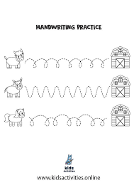 Create your handwriting worksheet & and edit it from there. Free Printable Tracing Lines Worksheets For 4 Year Olds Kids Activities