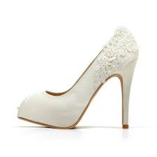 Le nostre scarpe da sposa. Scarpe Sposa Pizzo Avorio